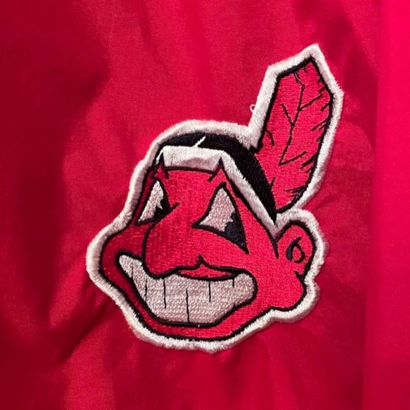 DeLong Chief Wahoo Cleveland Indians Rain Jacket XXL - Picture 8 of 10